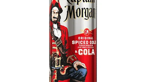 Captain Morgan rum en cola
