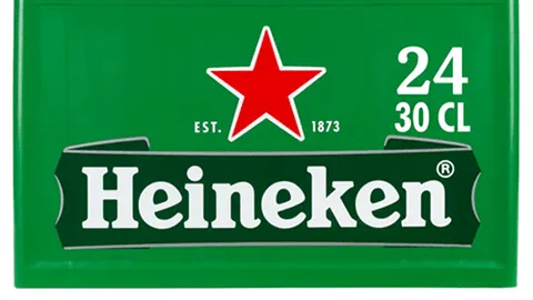 Heineken krat bier gekoeld