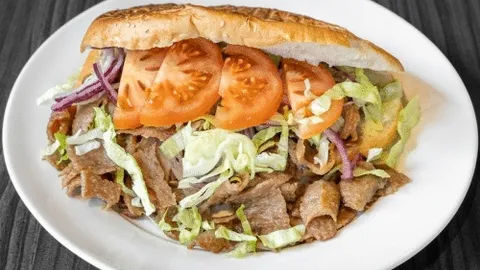 Broodje döner kebab