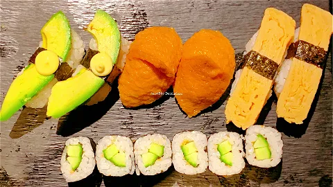 Vegetarische sushi box
