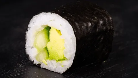 Maki komkommer en avocado