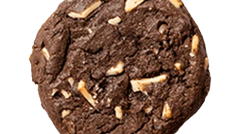 Double chocolate chunk cookie