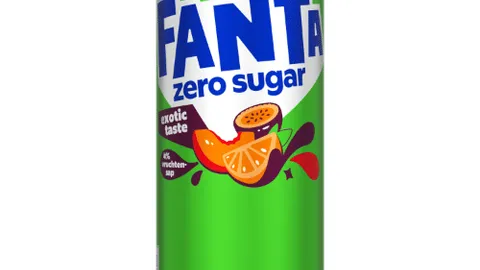 Fanta Exotic sugar free blik