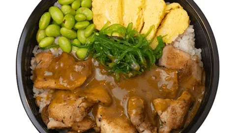 Chicken curry bowl