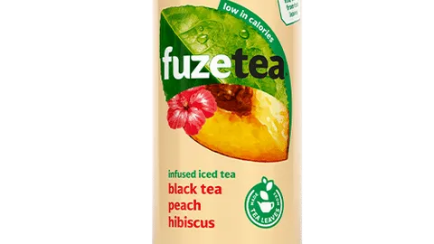 Fuze Tea Peach Hibiscus blik