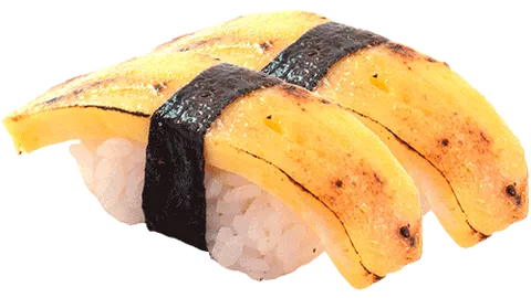 Sweet tamago nigiri