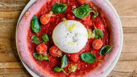 Pizza burrata