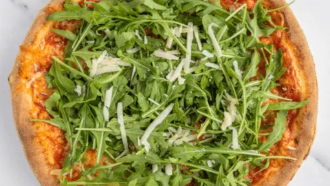 Pizza rucola e gorgonzola