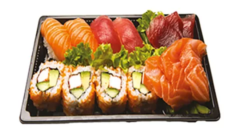 Sushi sashimi, 14 stuks