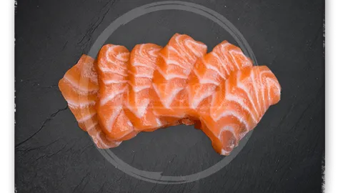 Sashimi salmon