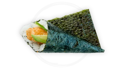 Tempura ebi handroll