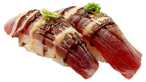 Seared tuna nigiri