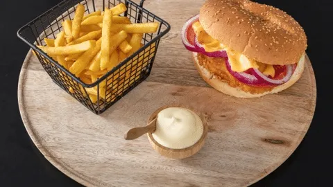 Kipburger cheese menu