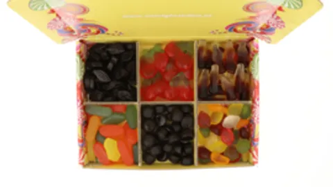 Medium Express Candy box mixed zoet