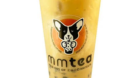 Mango milk tea