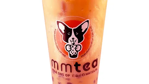 Strawberry milk tea