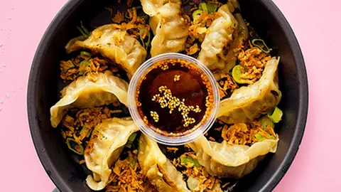 Beef bulgogi mandu dumplings