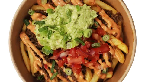 Loaded fries ‘the Mexican way’