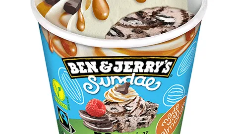 Ben & Jerry's Non-Dairy Berry Revolutionary Sundae 465ml