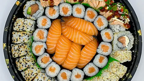 Sushi box 6 zalm box