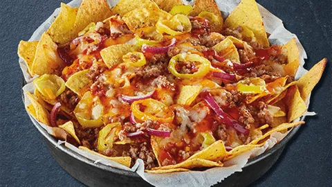 Loaded nachos beef