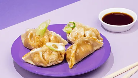 Fried mandu bulgogi