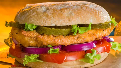 Chicken burger