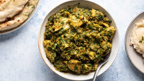 Chicken saag