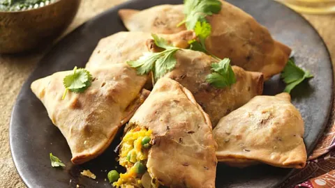 Vegetarische samosa