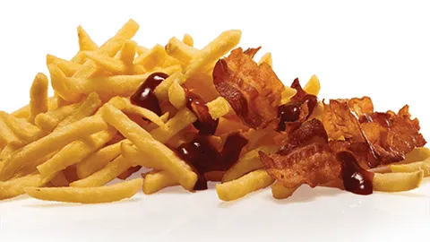 Smoked bacon fries