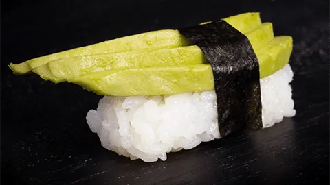 Nigiri avocado