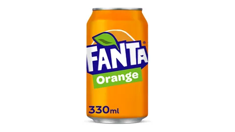 Blikje Fanta Orange
