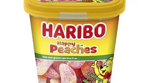 Haribo Happy Peaches bakje