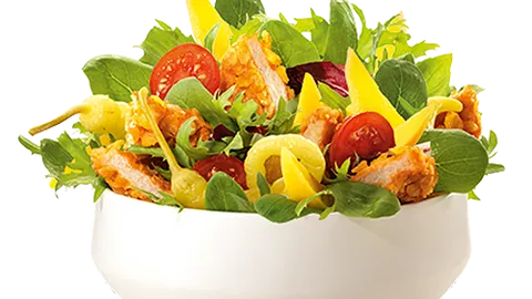 Crunchy chicken salade