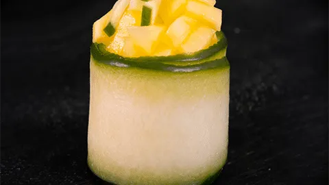 Tartare mango vegan
