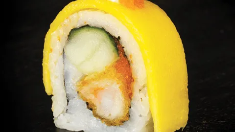 Soft shell mango ebi