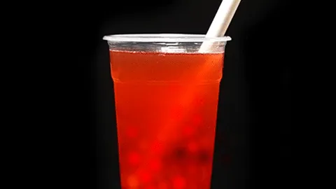 Bubble tea aardbei