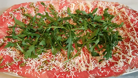 Carpaccio schotel groot