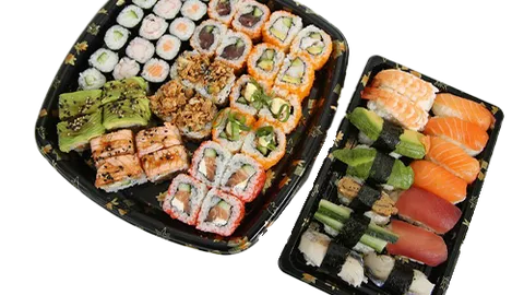 Sushi box XXL, 60 stuks