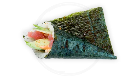 Spicy maguro handroll