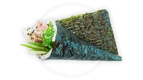 Tuna salad handroll