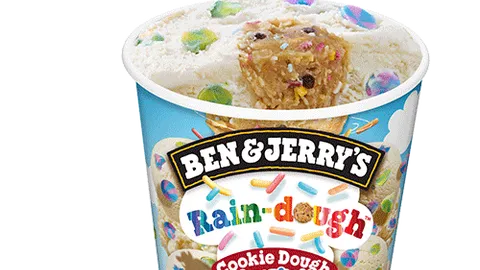 Ben & Jerry's Rain-dough Cookie Dough Twist 465ml