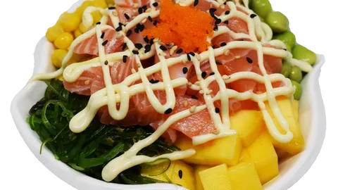 Salmon bowl