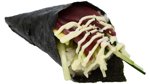 58. Maguro temaki