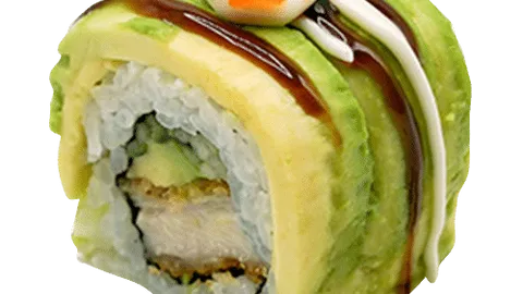 Chicken teriyaki roll