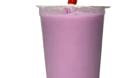 Blueberry milk tea