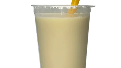 Passion fruit milk tea