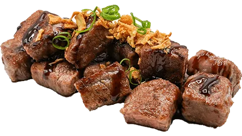 Beef cubes