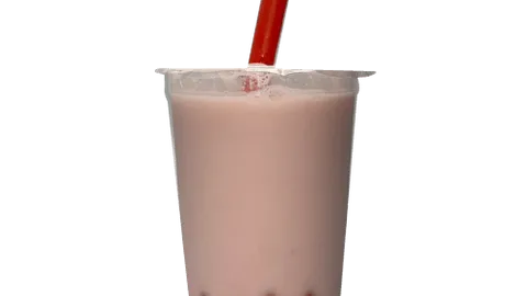 Strawberry milk tea