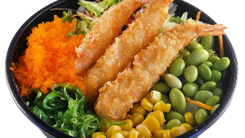 Poke ebi fry